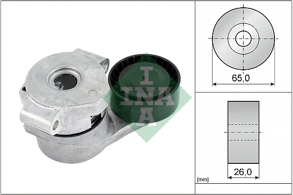 Belt Tensioner, V-ribbed belt (534 0308 10)