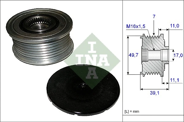 Alternator Freewheel Clutch (535 0084 10)