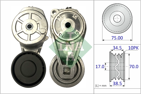 Belt Tensioner, V-ribbed belt (534 0860 10)