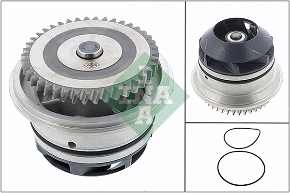 Water Pump, engine cooling (538 0331 10)