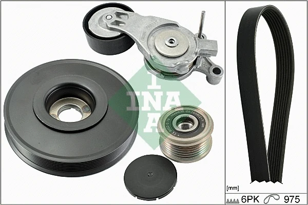 V-Ribbed Belt Set (529 0066 10)