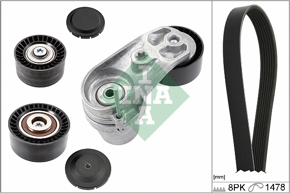 V-Ribbed Belt Set (529 0211 10)