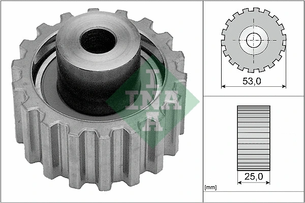 Deflection/Guide Pulley, timing belt (532 0086 20)