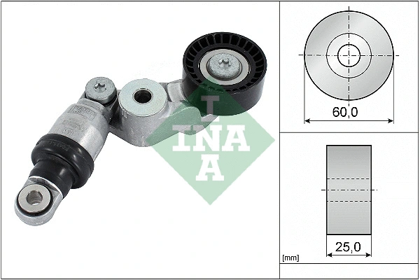 Belt Tensioner, V-ribbed belt (534 0585 10)