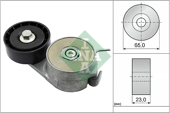 Belt Tensioner, V-ribbed belt (534 0119 20)