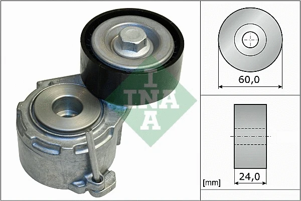 Belt Tensioner, V-ribbed belt (534 0111 20)