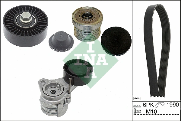 V-Ribbed Belt Set (529 0043 20)