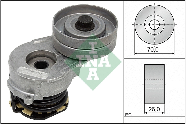 Belt Tensioner, V-ribbed belt (534 0321 10)