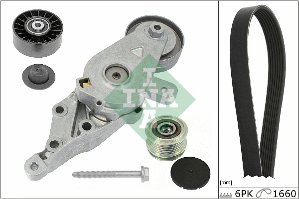 V-Ribbed Belt Set (529 0134 10)