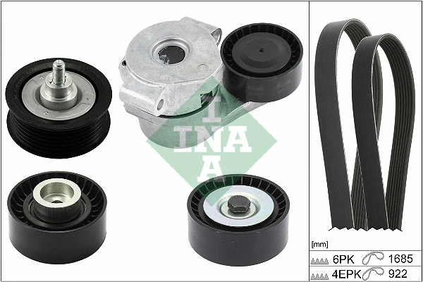V-Ribbed Belt Set (529 0527 10)