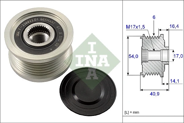 Alternator Freewheel Clutch (535 0112 10)