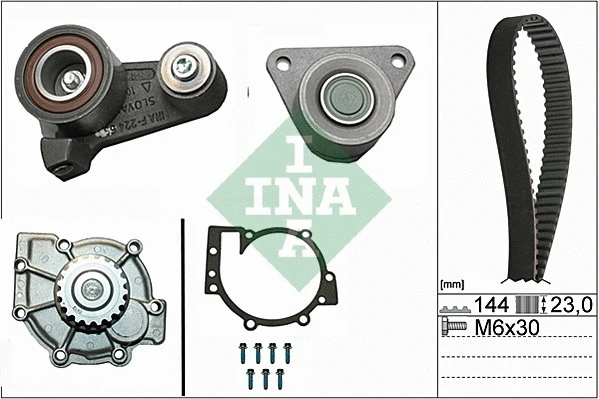 Water Pump & Timing Belt Kit (530 0250 30)