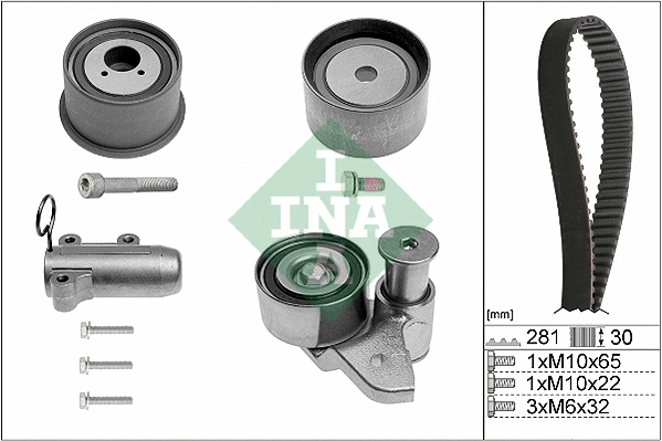 Timing Belt Kit (530 0480 10)