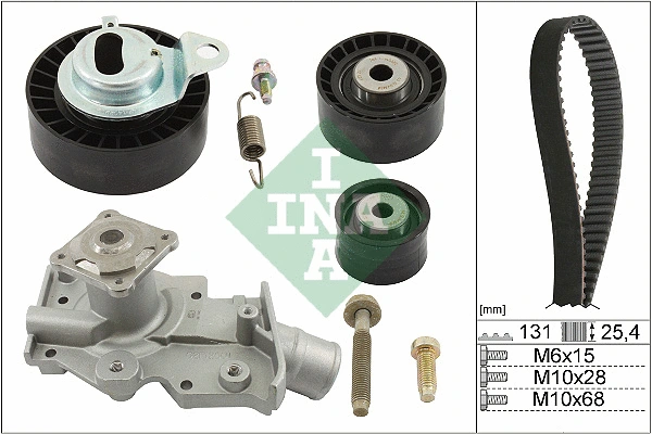 Water Pump & Timing Belt Kit (530 0102 30)
