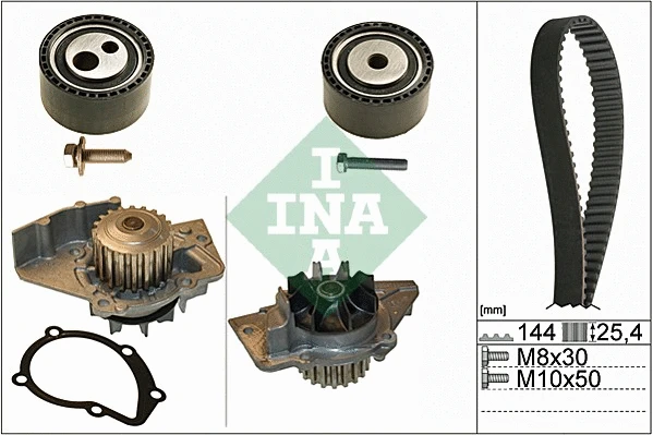 Water Pump & Timing Belt Kit (530 0474 30)