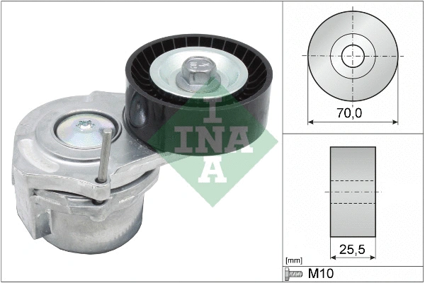 Belt Tensioner, V-ribbed belt (534 0438 10)