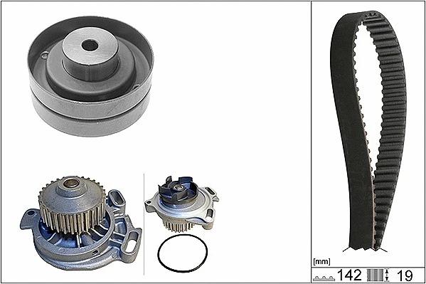 Water Pump & Timing Belt Kit (530 0156 30)