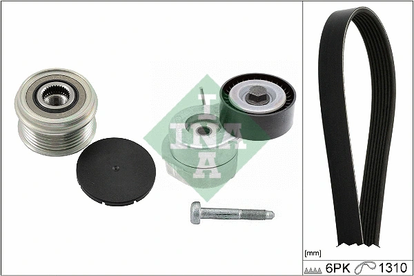 V-Ribbed Belt Set (529 0506 20)