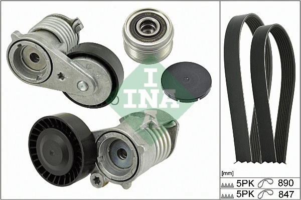 V-Ribbed Belt Set (529 0130 10)