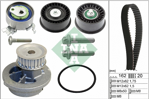 Water Pump & Timing Belt Kit (530 0441 32)