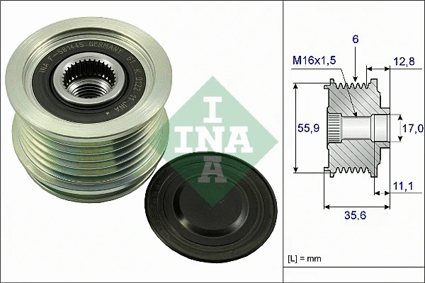 Alternator Freewheel Clutch (535 0041 10)