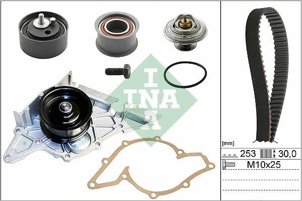 Water Pump & Timing Belt Kit (530 0178 30)