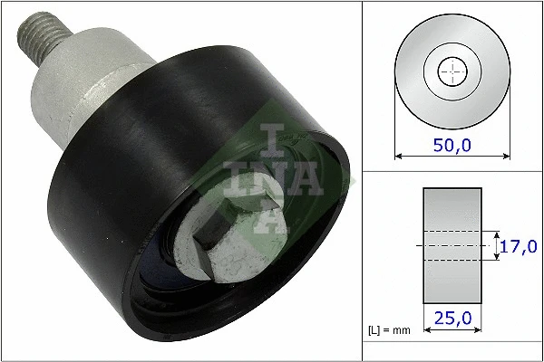 Deflection/Guide Pulley, timing belt (532 0753 10)