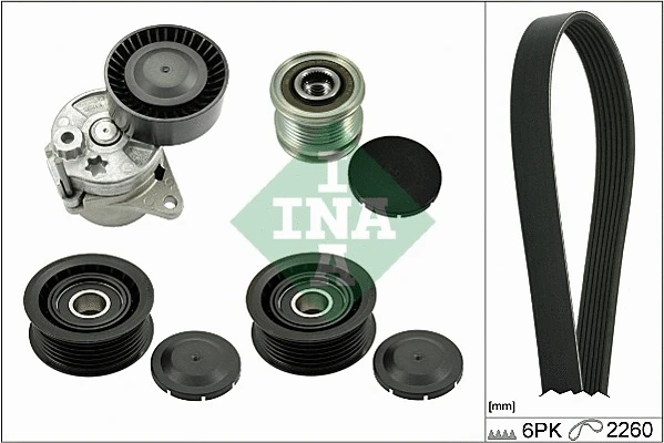V-Ribbed Belt Set (529 0140 10)