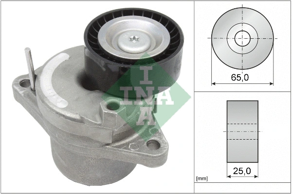 Belt Tensioner, V-ribbed belt (534 0658 10)