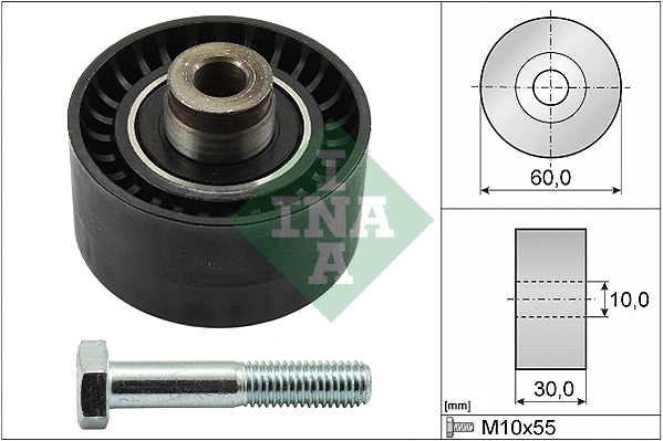 Deflection/Guide Pulley, timing belt (532 0020 10)