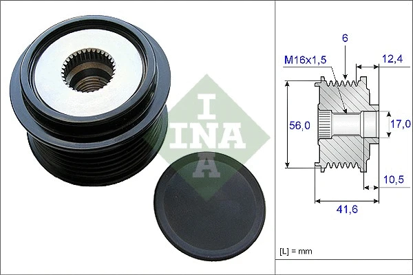 Alternator Freewheel Clutch (535 0210 10)