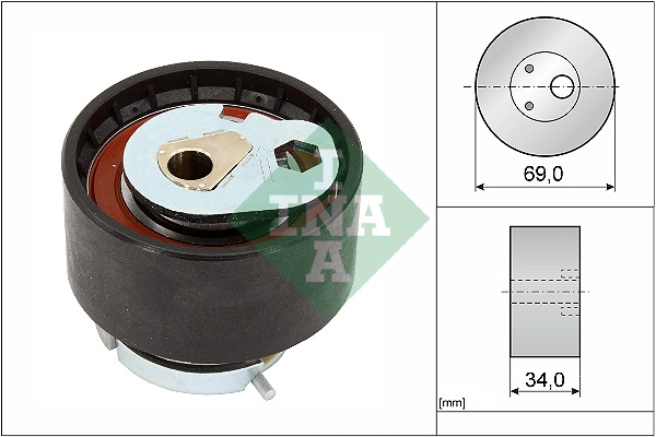 Tensioner Pulley, timing belt (531 1006 10)
