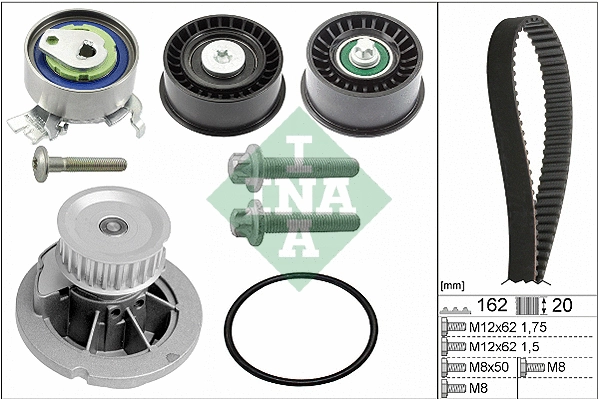 Water Pump & Timing Belt Kit (530 0441 30)