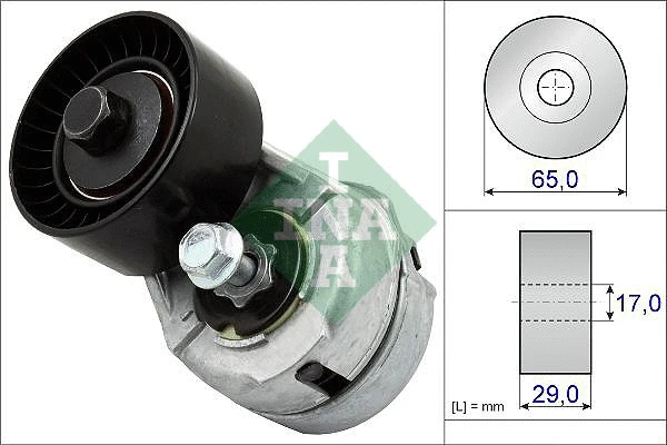 Belt Tensioner, V-ribbed belt (534 0109 20)