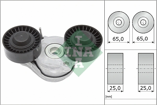 Belt Tensioner, V-ribbed belt (534 0696 10)