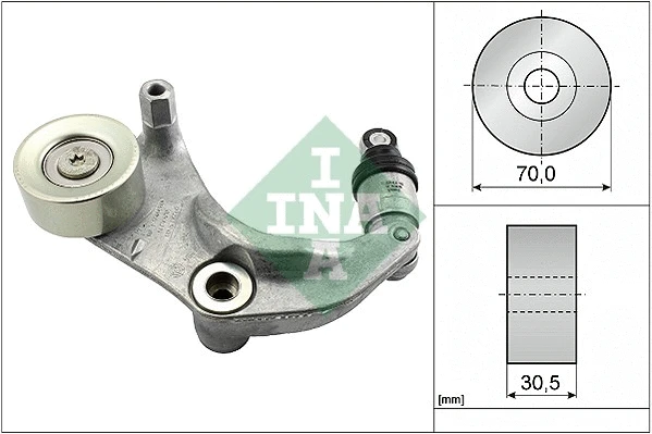 Belt Tensioner, V-ribbed belt (534 0316 10)