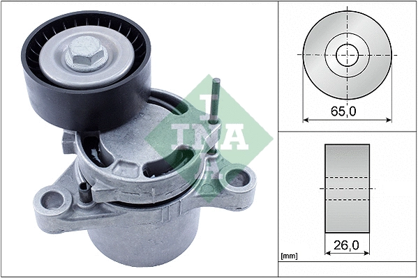 Belt Tensioner, V-ribbed belt (534 0627 10)
