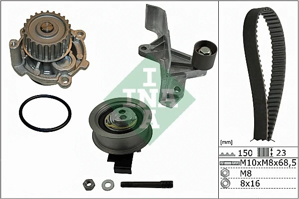 Water Pump & Timing Belt Kit (530 0546 31)