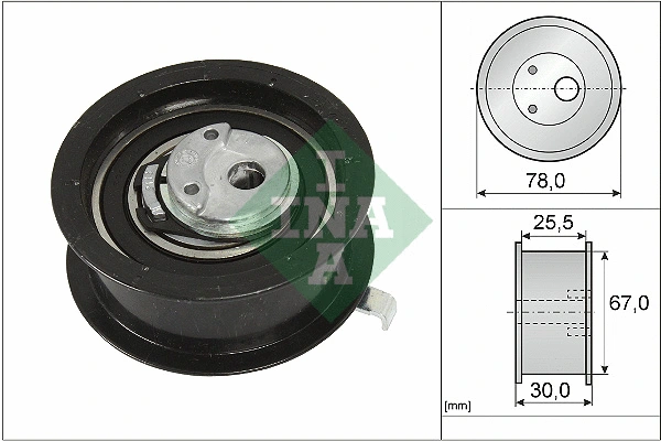 Tensioner Pulley, timing belt (531 0251 30)