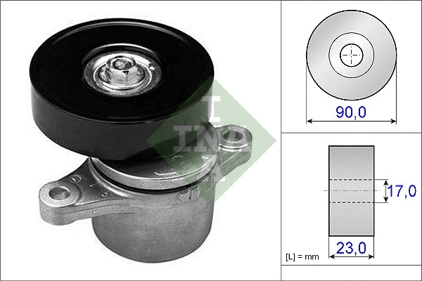 Belt Tensioner, V-ribbed belt (534 0378 10)