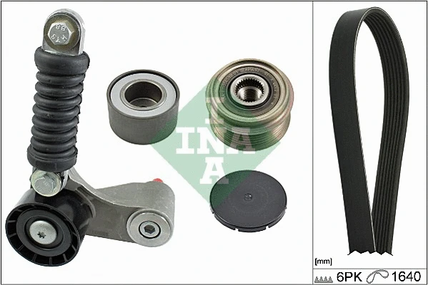 V-Ribbed Belt Set (529 0127 10)