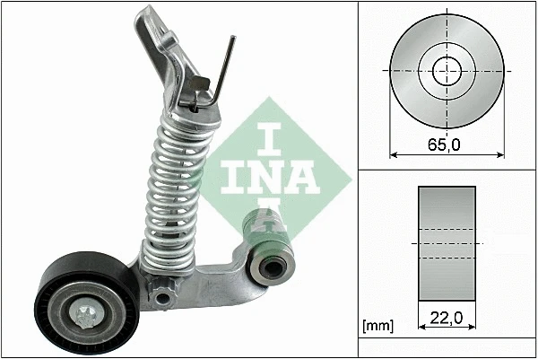 Belt Tensioner, V-ribbed belt (534 0574 10)