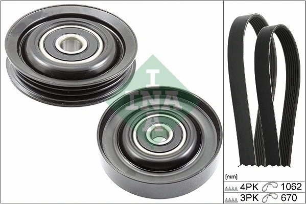 V-Ribbed Belt Set (529 0229 10)