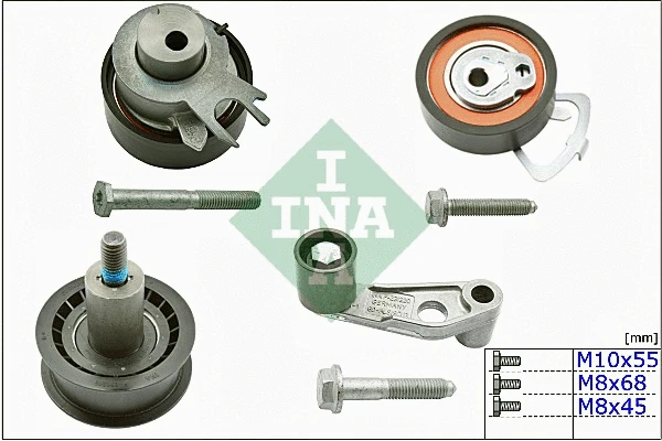 Pulley Kit, timing belt (530 0360 09)