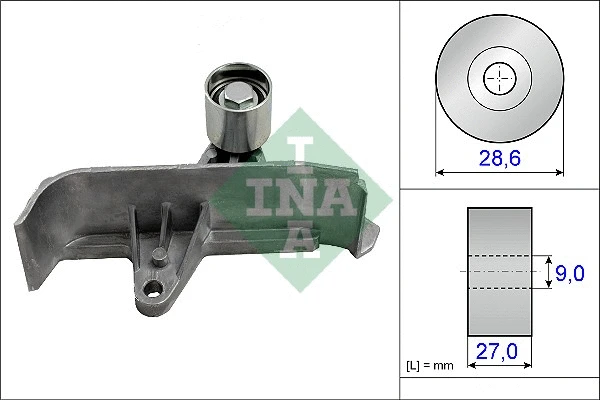 Deflection/Guide Pulley, timing belt (532 0601 10)