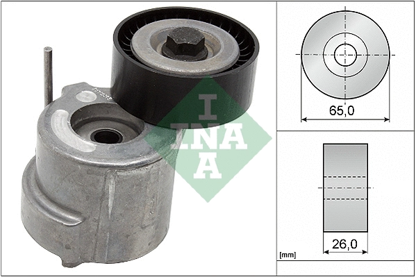 Belt Tensioner, V-ribbed belt (534 0404 10)