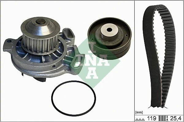 Water Pump & Timing Belt Kit (530 0152 30)