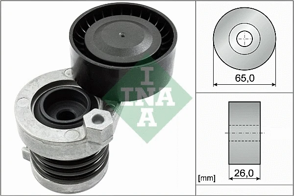 Belt Tensioner, V-ribbed belt (534 0551 10)