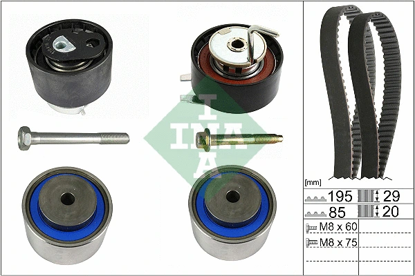 Timing Belt Kit (530 0764 10)