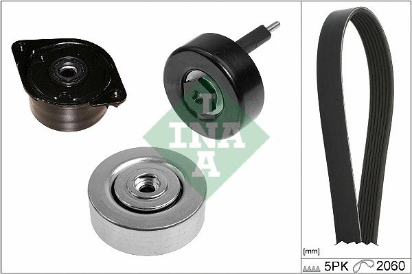 V-Ribbed Belt Set (529 0414 10)